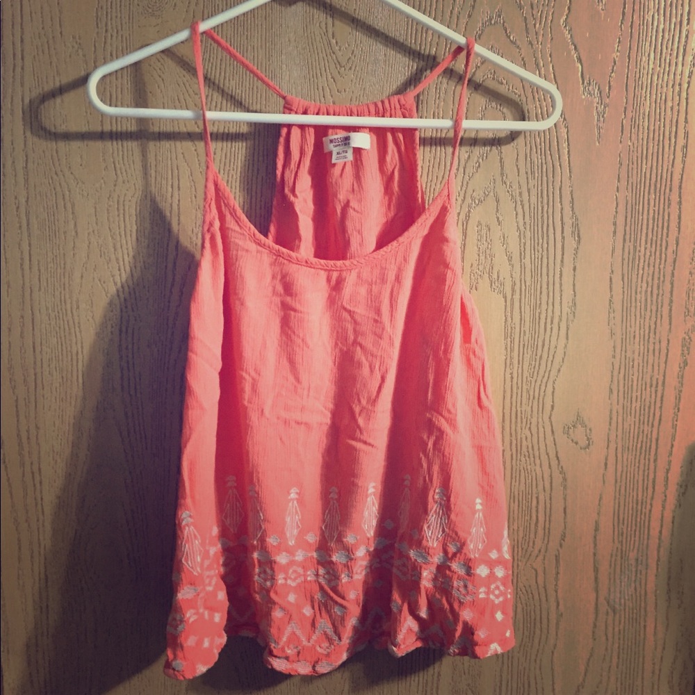 Mossimo Coral Spaghetti Strap Tank